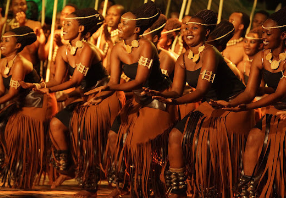 Rwandan women in traditional dress — the community MeIntoYou was built for